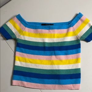 Rainbow crop top from forever21!